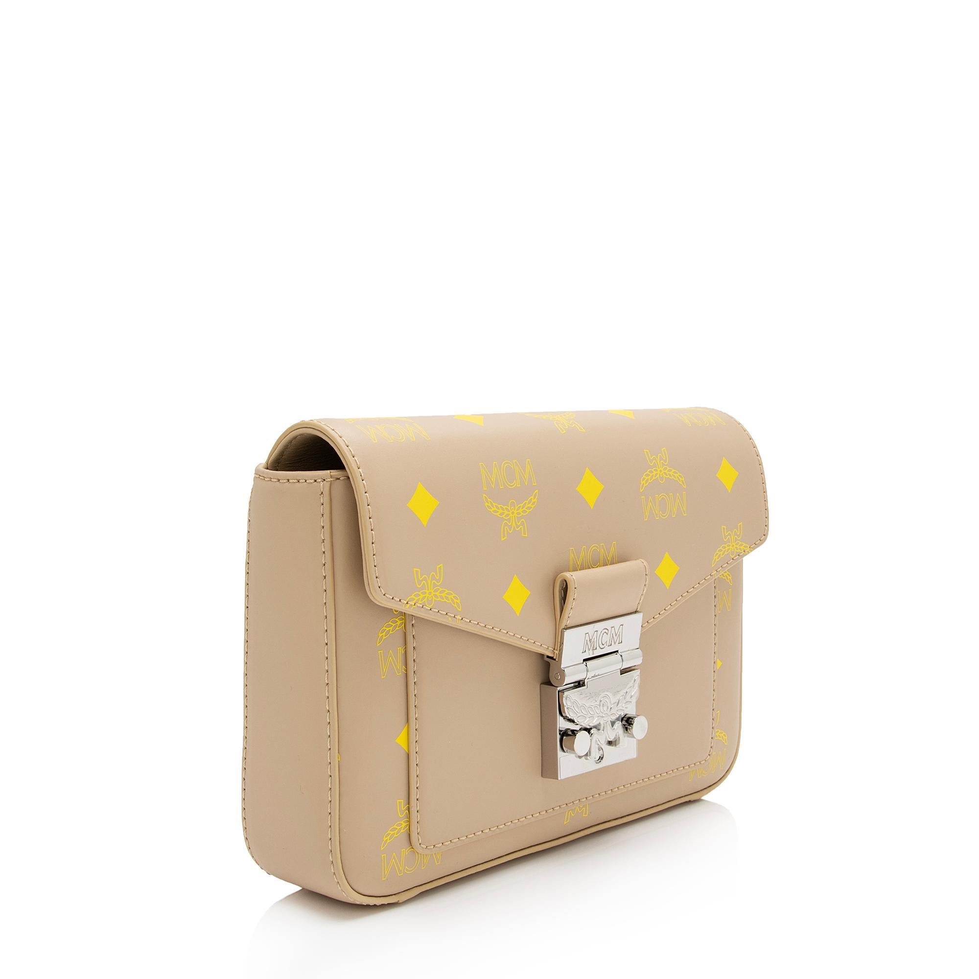 MCM Leather Color Splash Millie Small Crossbody