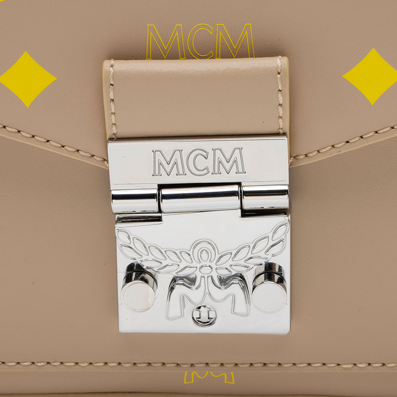 MCM Leather Color Splash Millie Small Crossbody Bag (SHF-O144RT) – LuxeDH