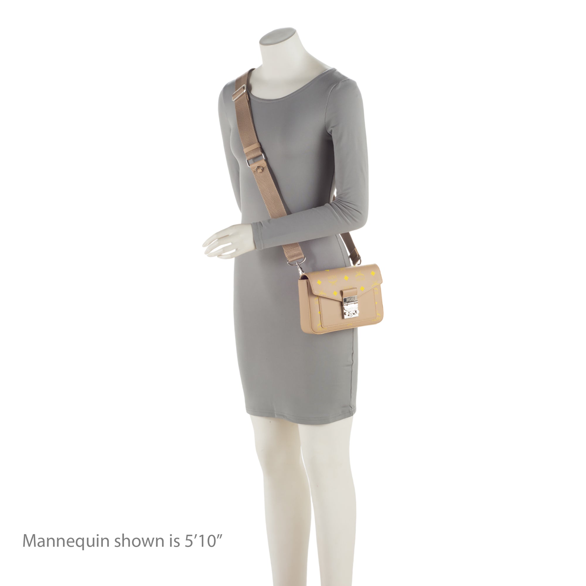 MCM Leather Color Splash Millie Small Crossbody Bag (SHF-O144RT)