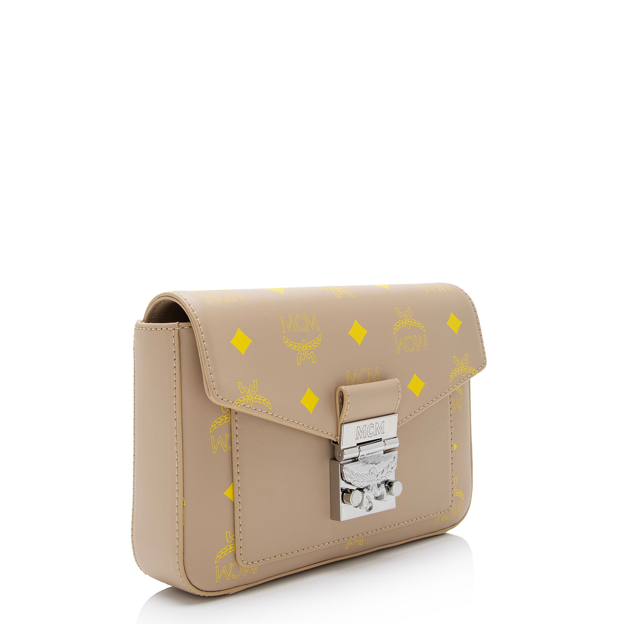 MCM Leather Color Splash Millie Small Crossbody Bag (SHF-O144RT)