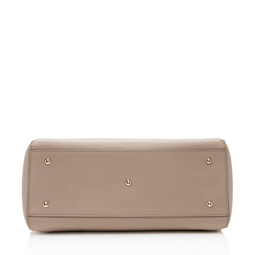 MCM Leather Compartment Tote (SHF-18692)
