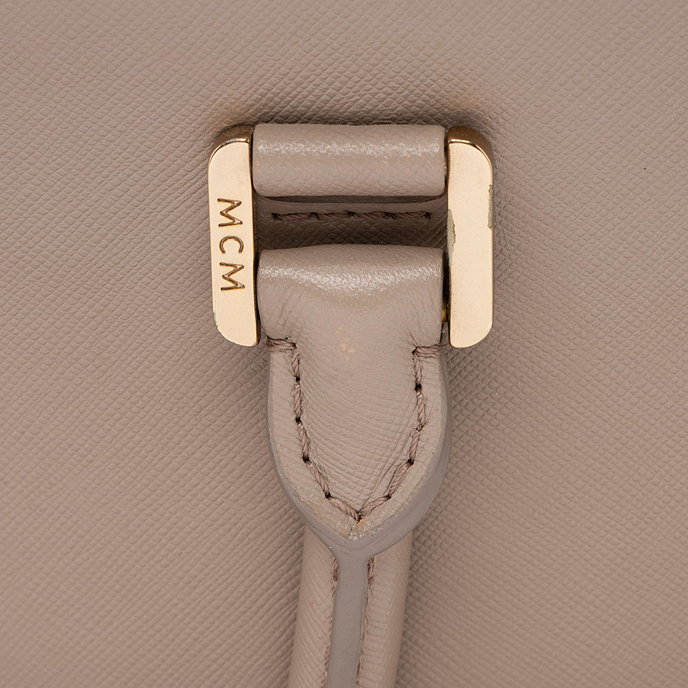 MCM Leather Compartment Tote (SHF-18692)