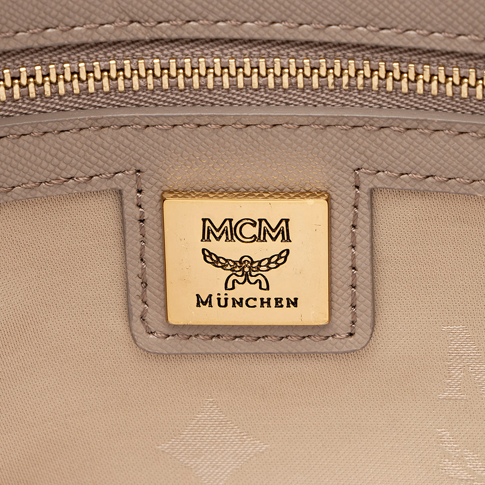 MCM Leather Compartment Tote (SHF-18692)