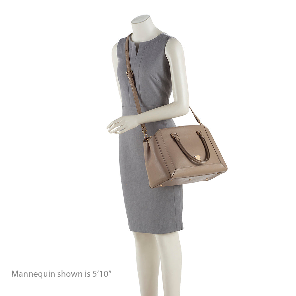 MCM Leather Compartment Tote (SHF-18692)