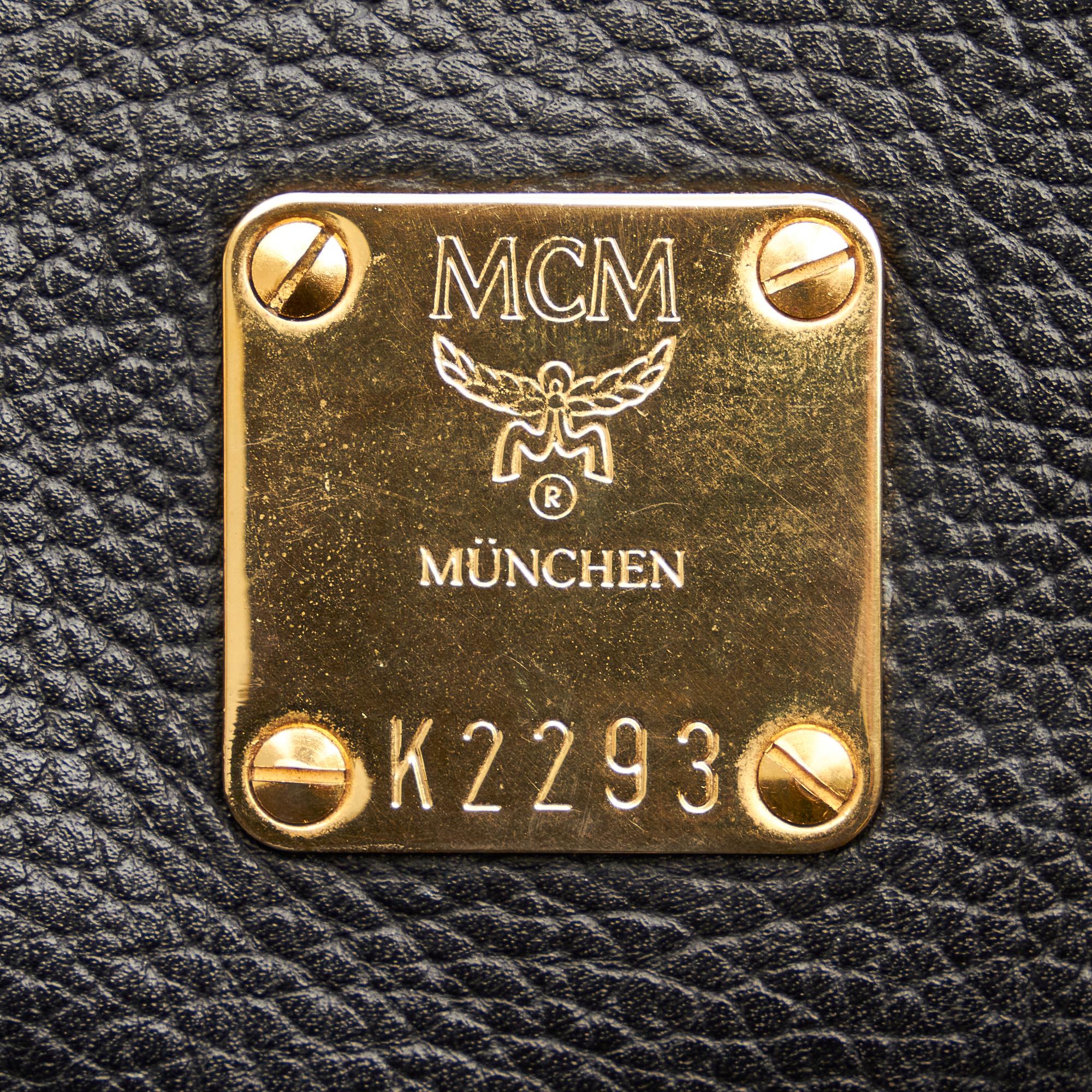 MCM Leather Drawstring Backpack (SHG-34058)