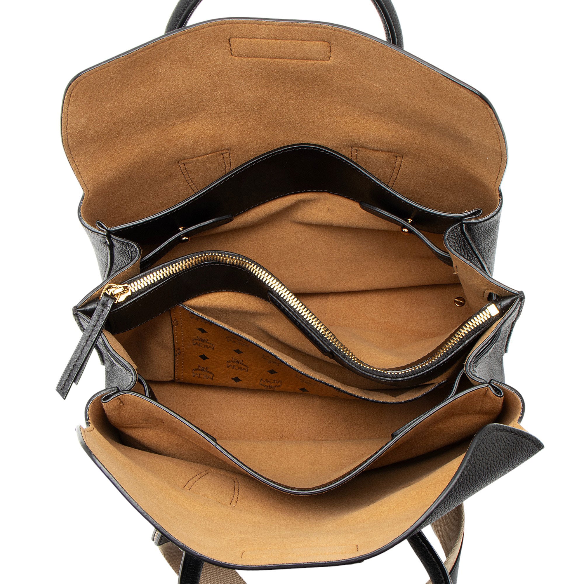 MCM Leather Milla Medium Tote