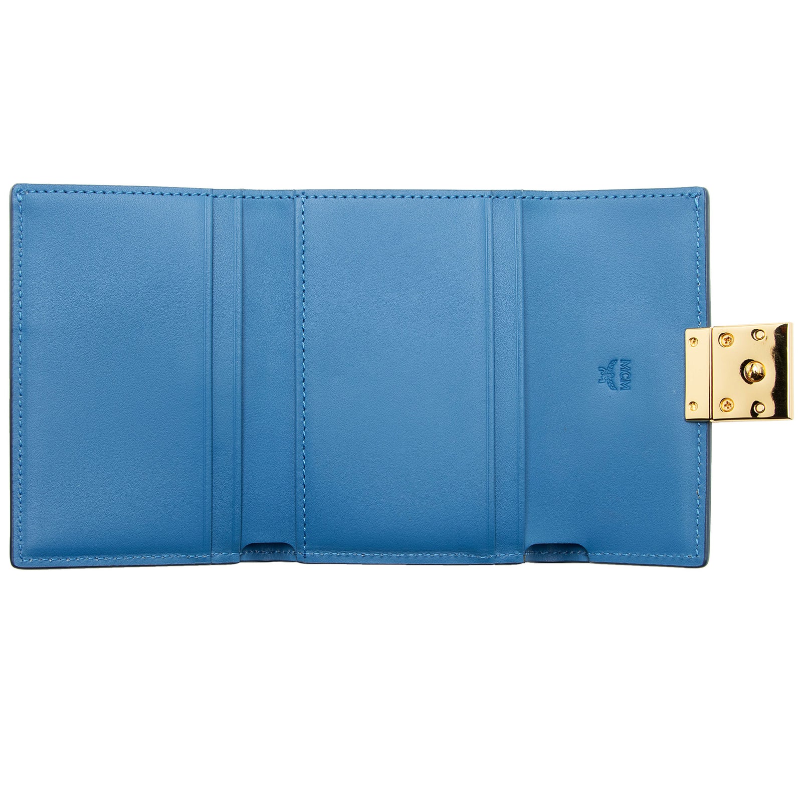 Mcm three fold wallet hot sale