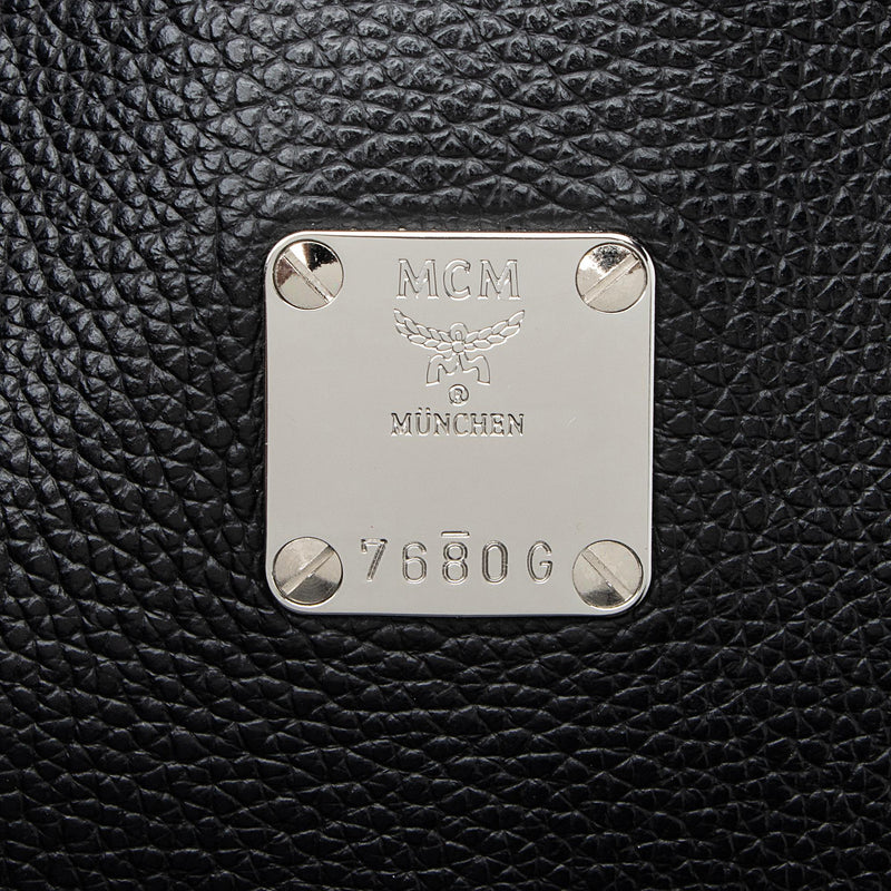 MCM Leather Yris Medium Shopper Tote (SHF-23082)