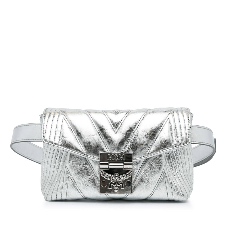 MCM Metallic Patricia Belt Bag SHG VHlSOb LuxeDH