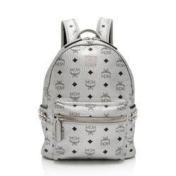 Mcm Stark Small Backpack - White