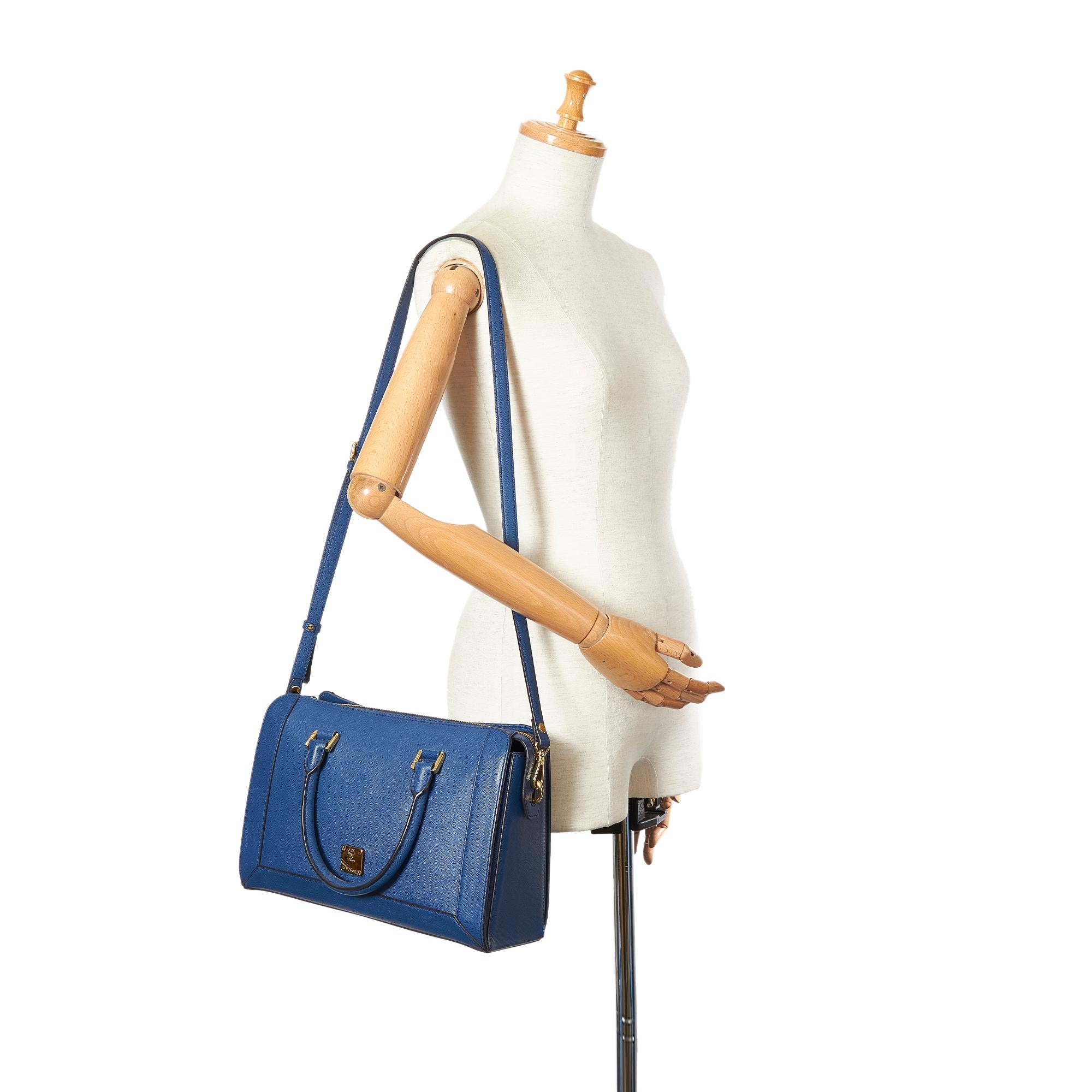 MCM Nuovo Leather Satchel (SHG-36416)