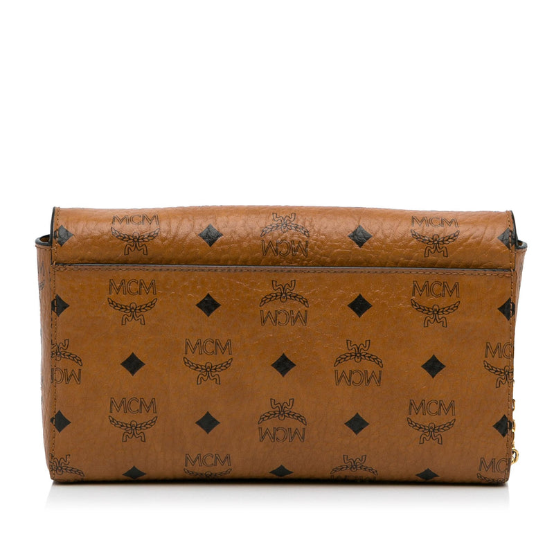 Millie top zip shoulder bag in visetos deals