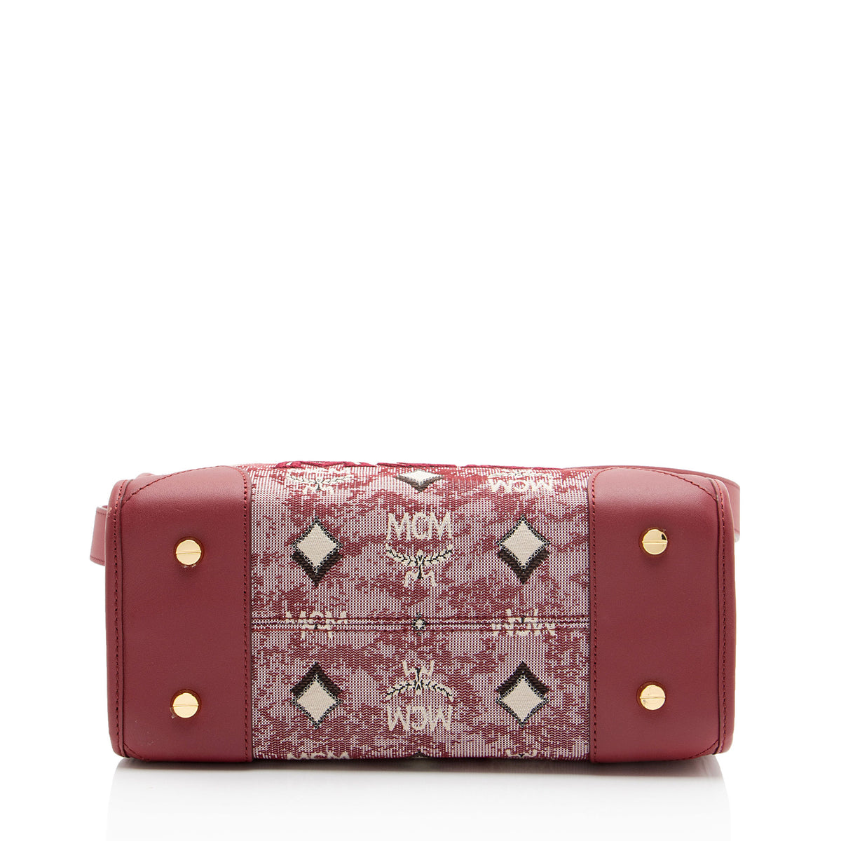 MCM Vintage Monogram Jacquard Small Tote