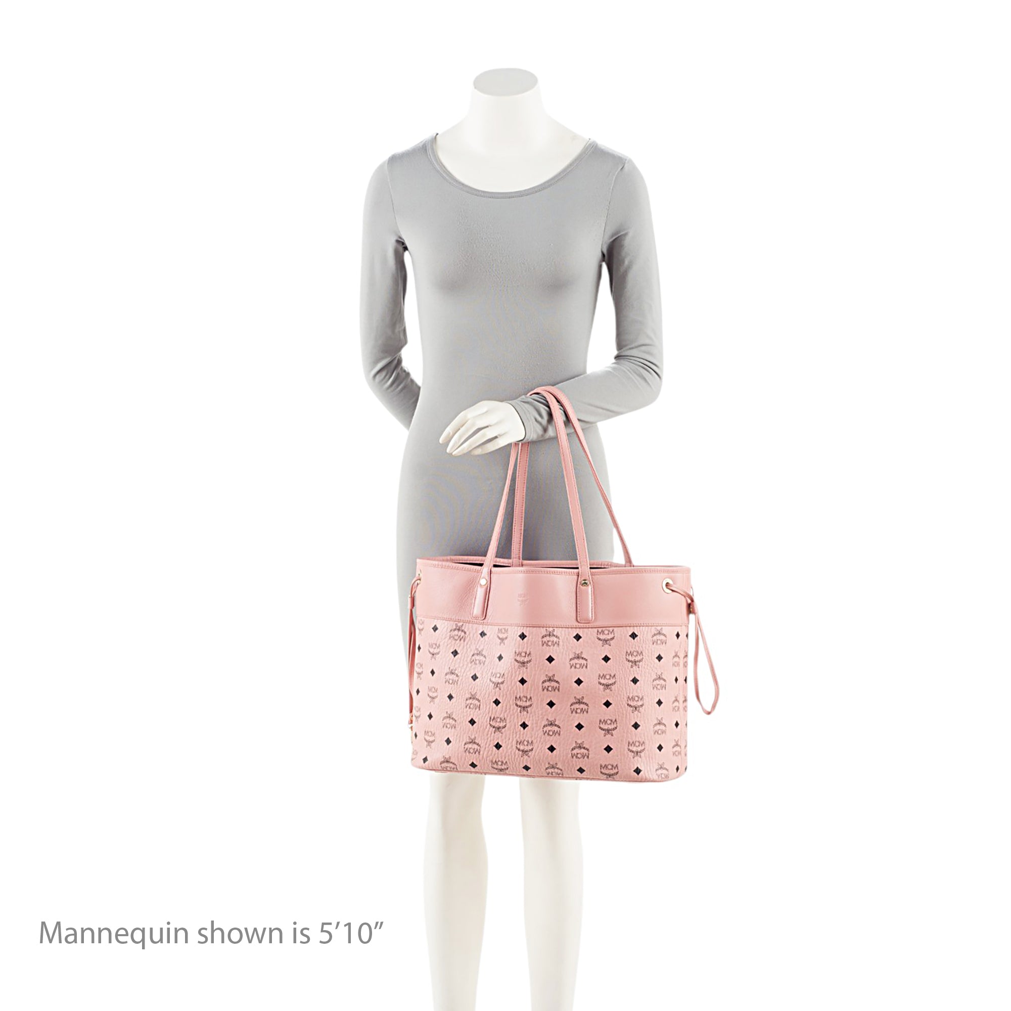 MCM Visetos Aren Medium Shopper Tote