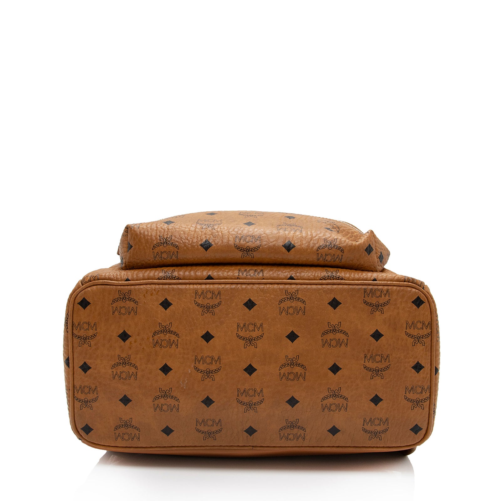 Mcm chevron backpack discount