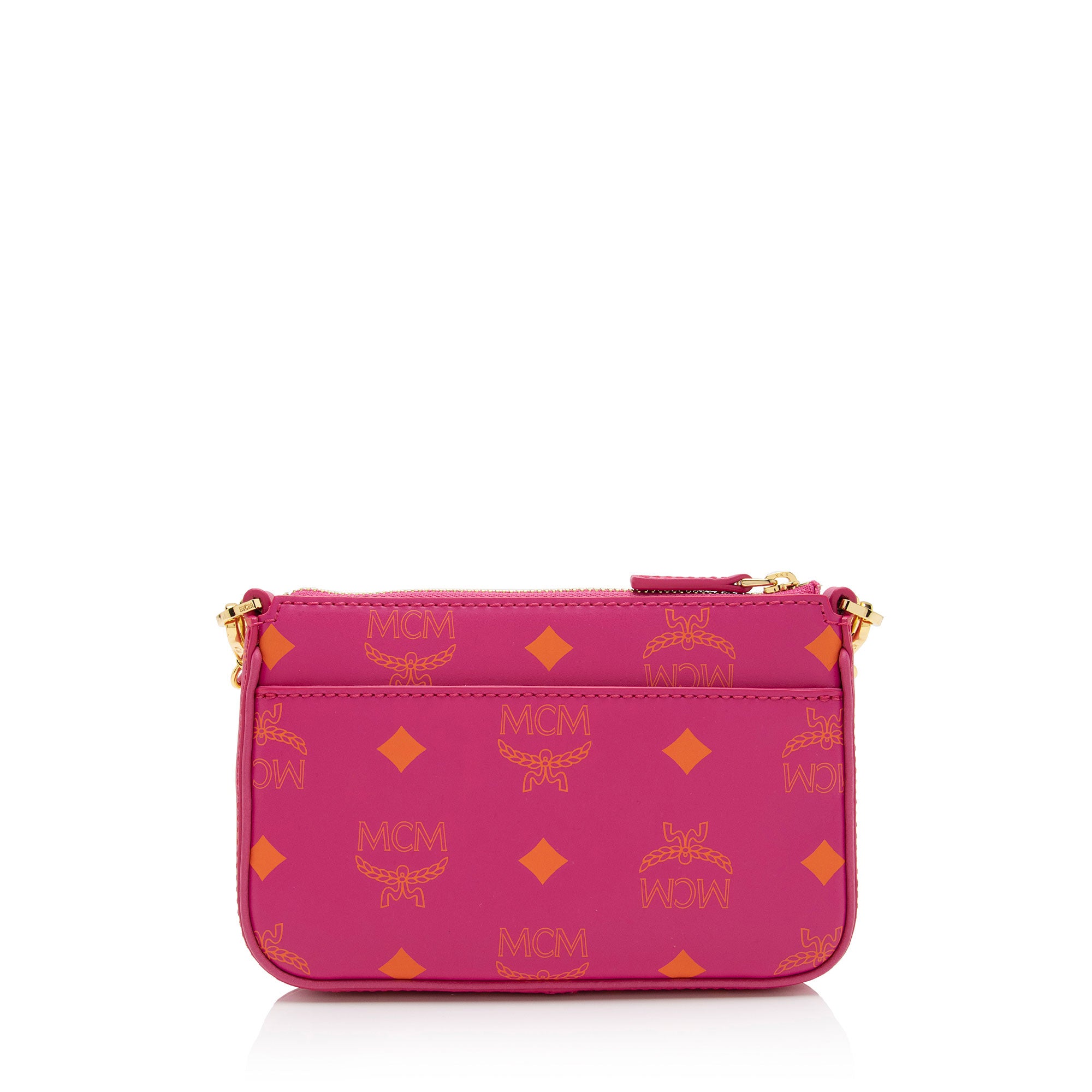 MCM Visetos Color Splash Chain Mini Crossbody (SHF-C9Mhcd)