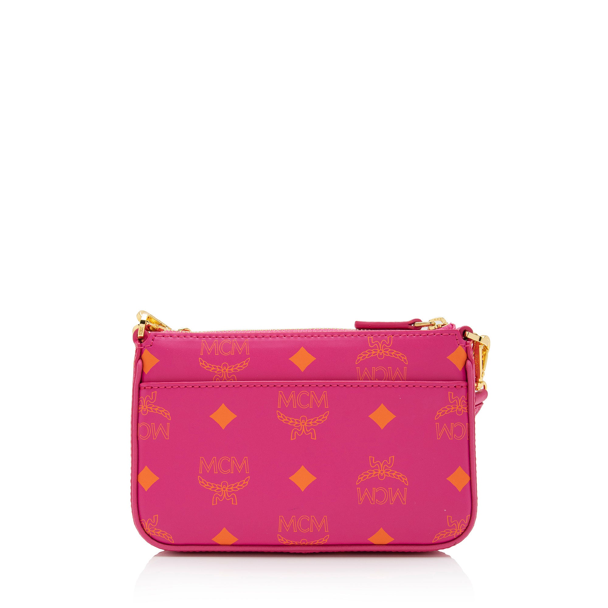 MCM Visetos Color Splash Chain Mini Crossbody (SHF-PDqTRr)