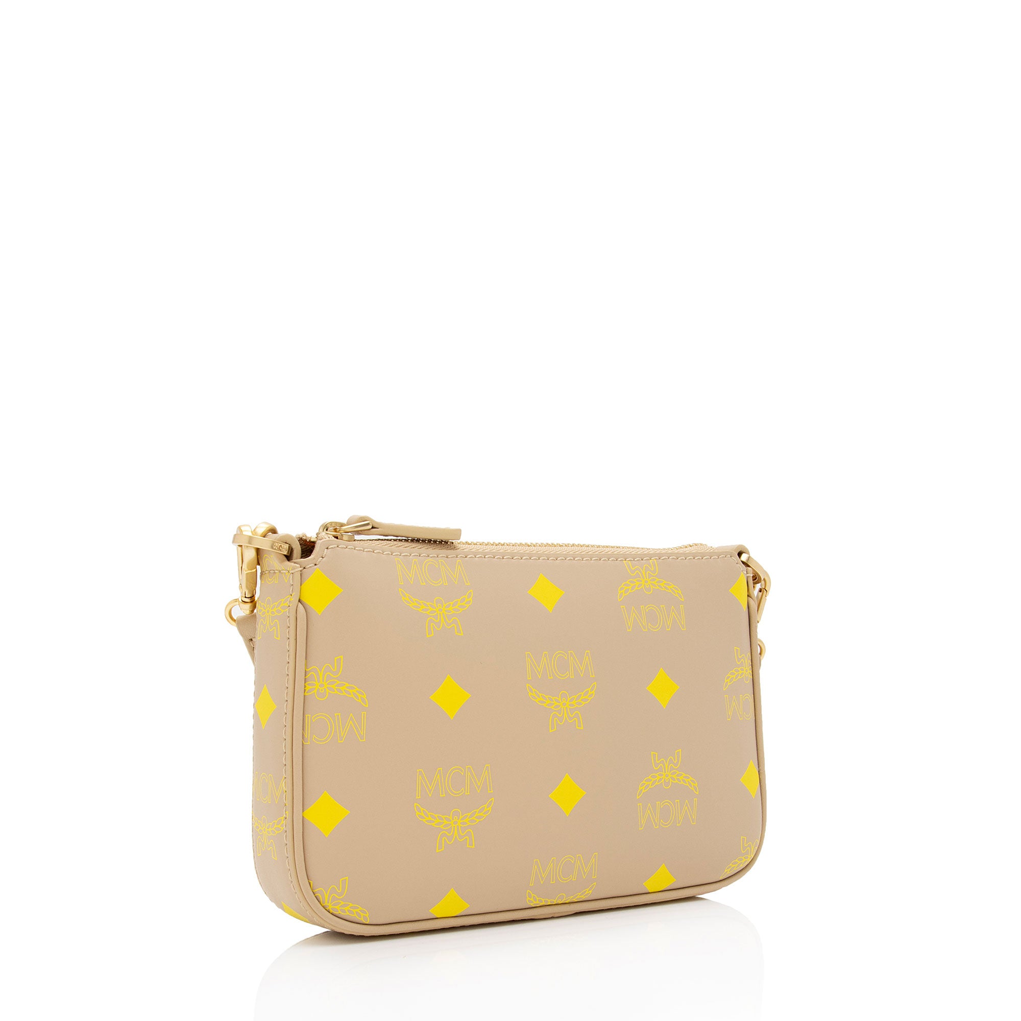 MCM Visetos Color Splash Chain Mini Crossbody