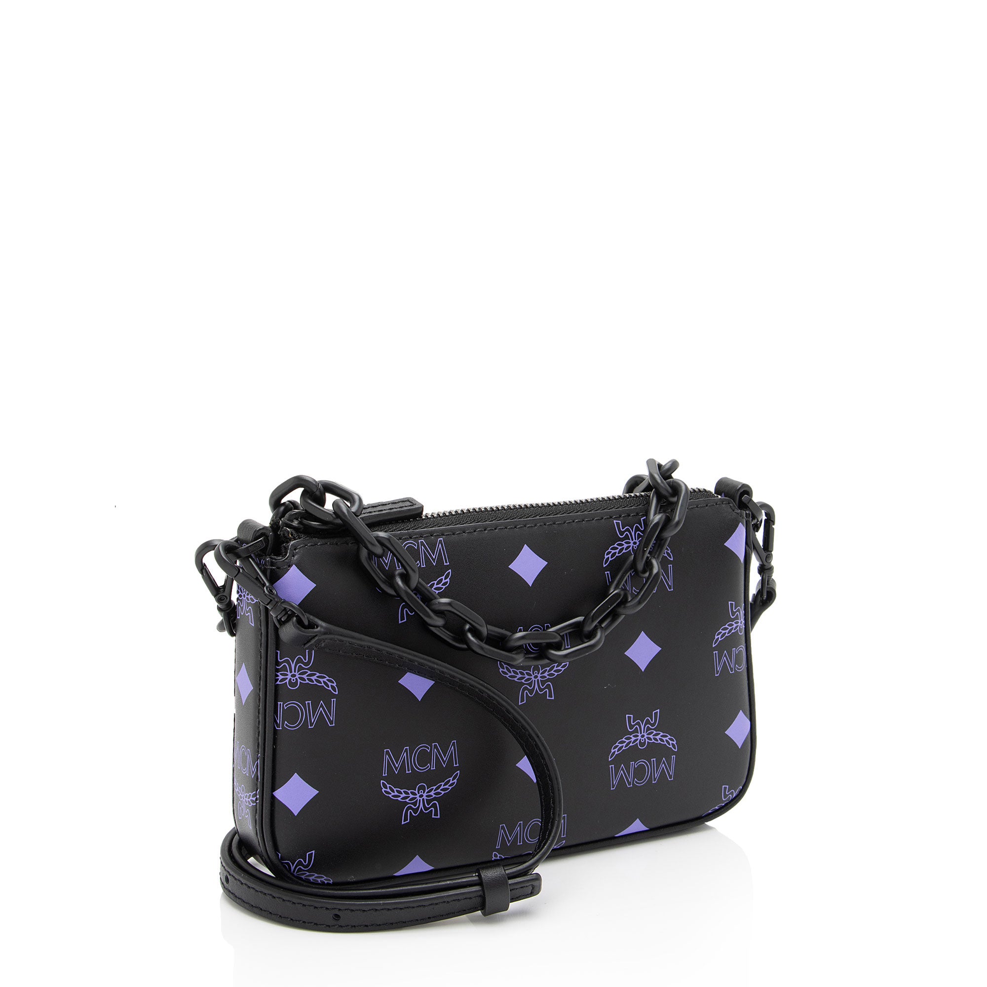 MCM Visetos Color Splash Chain Mini Crossbody (SHF-FJKtht)