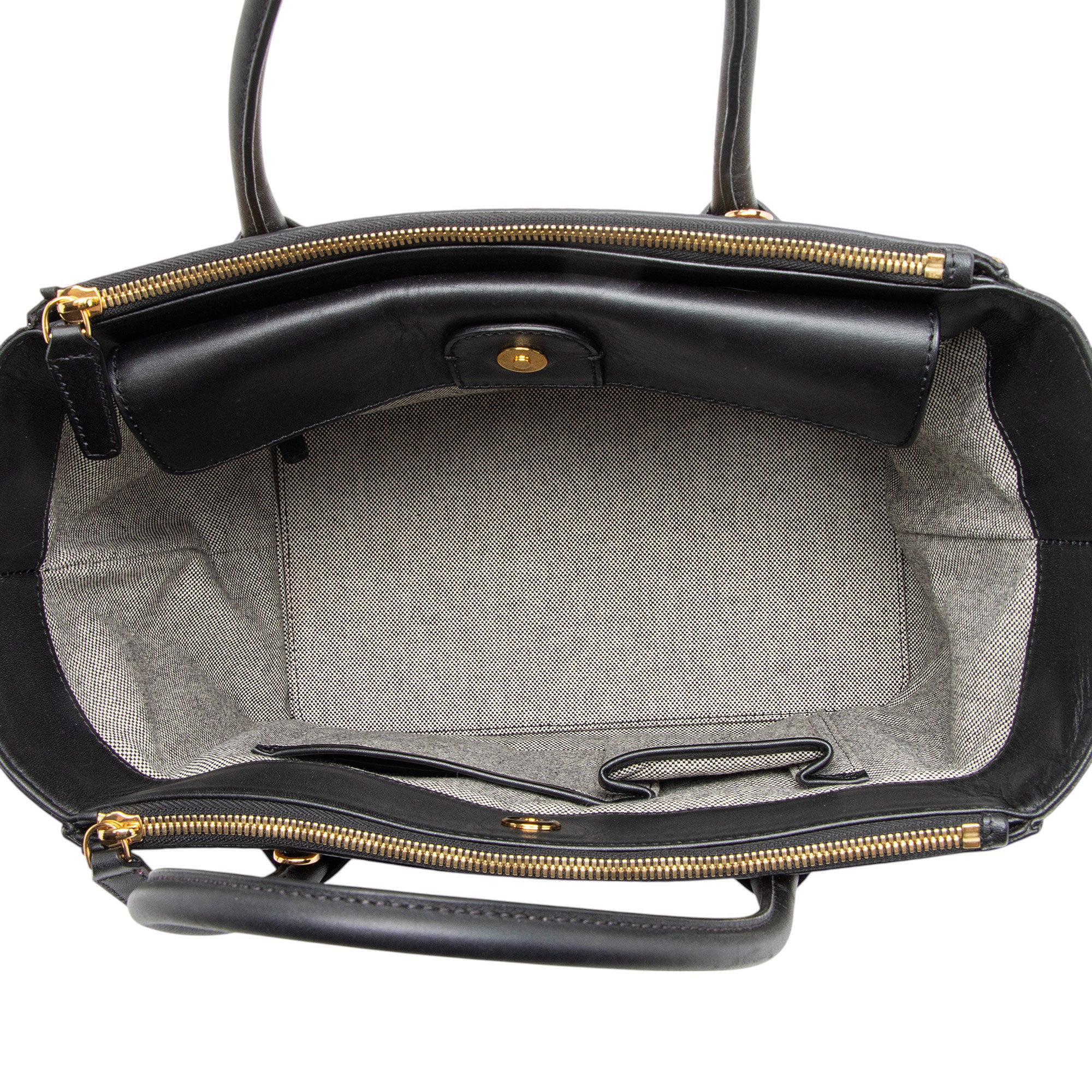 MCM Visetos Double Zip Kathy Tote
