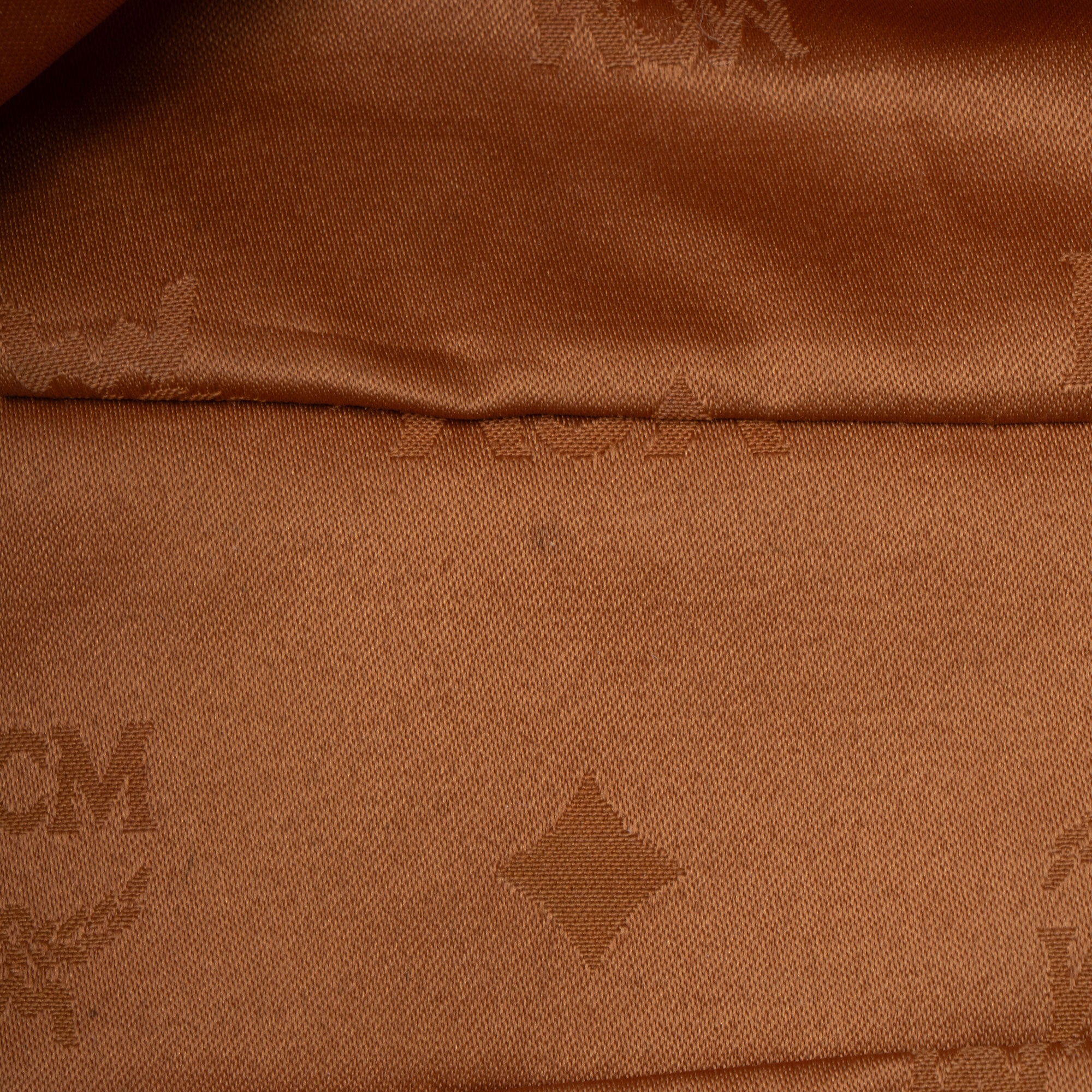 MCM Visetos Drawstring Small Shopper Tote