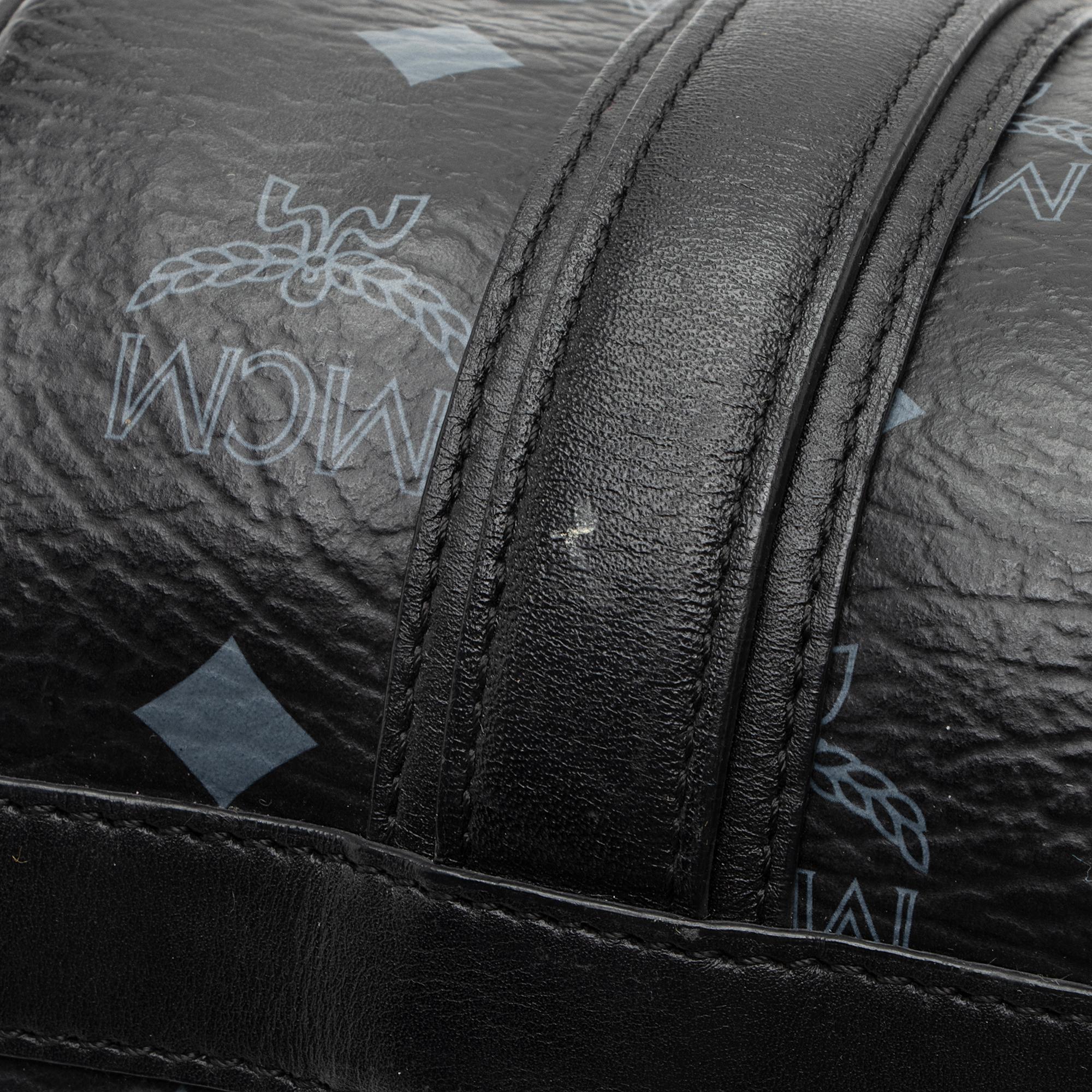 MCM Visetos Essential Barrel Bag (SHF-zQniXB)