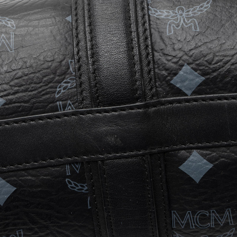 MCMCognac Monogram Visetos Essential Barrel Bag – Maidenlane