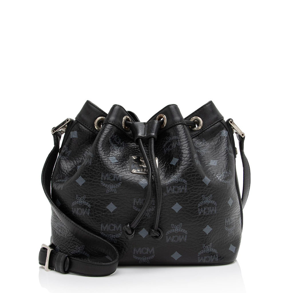 MCM Visetos Essential Drawstring Small Bucket Bag - FINAL SALE