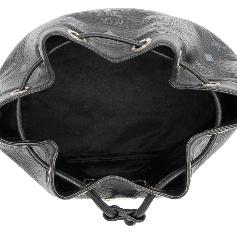 MCM Visetos Essential Drawstring Small Bucket Bag FINAL SALE