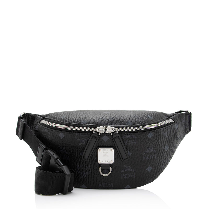 MCM Fursten Belt Bag Medium Black, Belt Bag