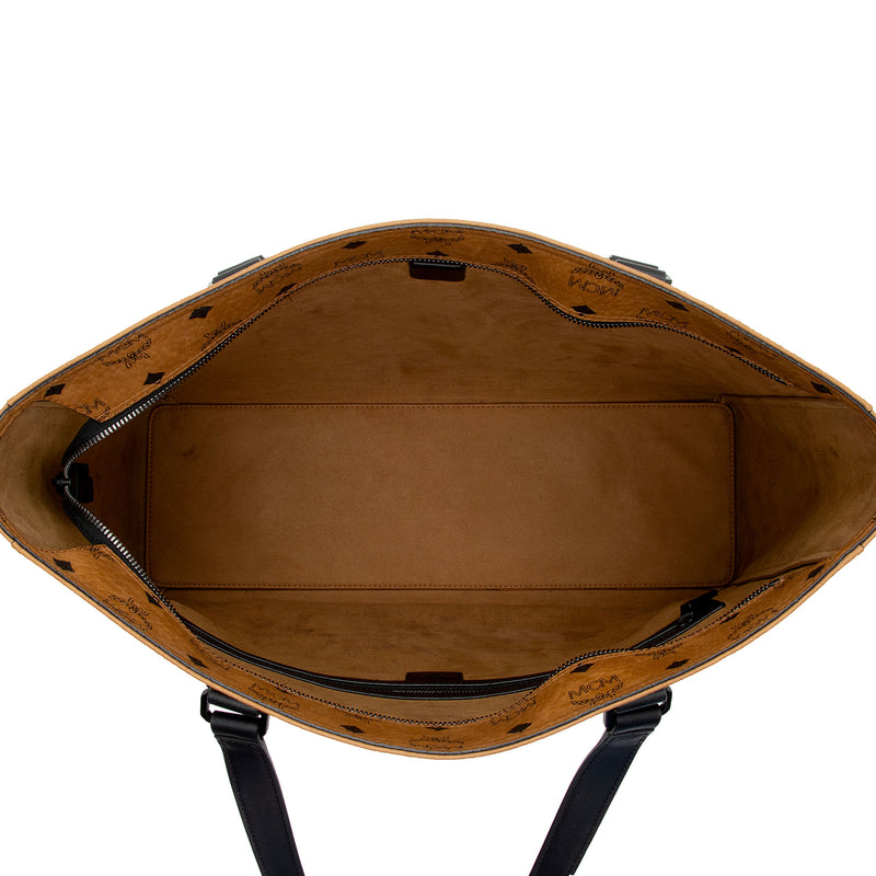MCM Visetos Essential Barrel Bag (SHF-zQniXB) – LuxeDH