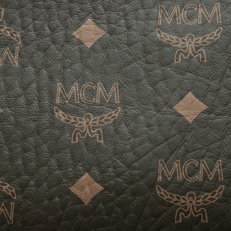 MCM Visetos Leather Aren Medium Hobo (SHF-Cr8Uw1)