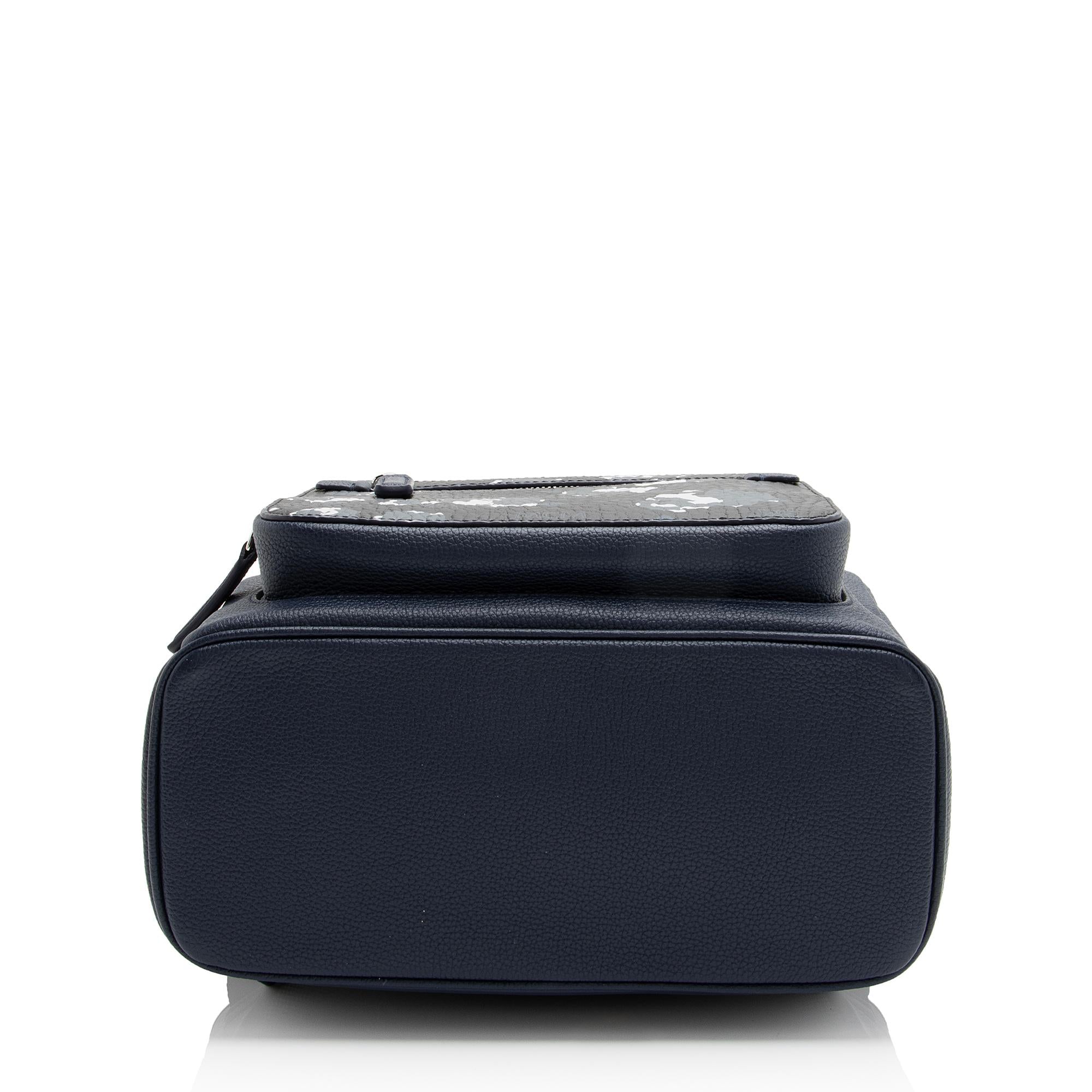 MCM Visetos Camo Floral Stark Backpack (SHF-23661)