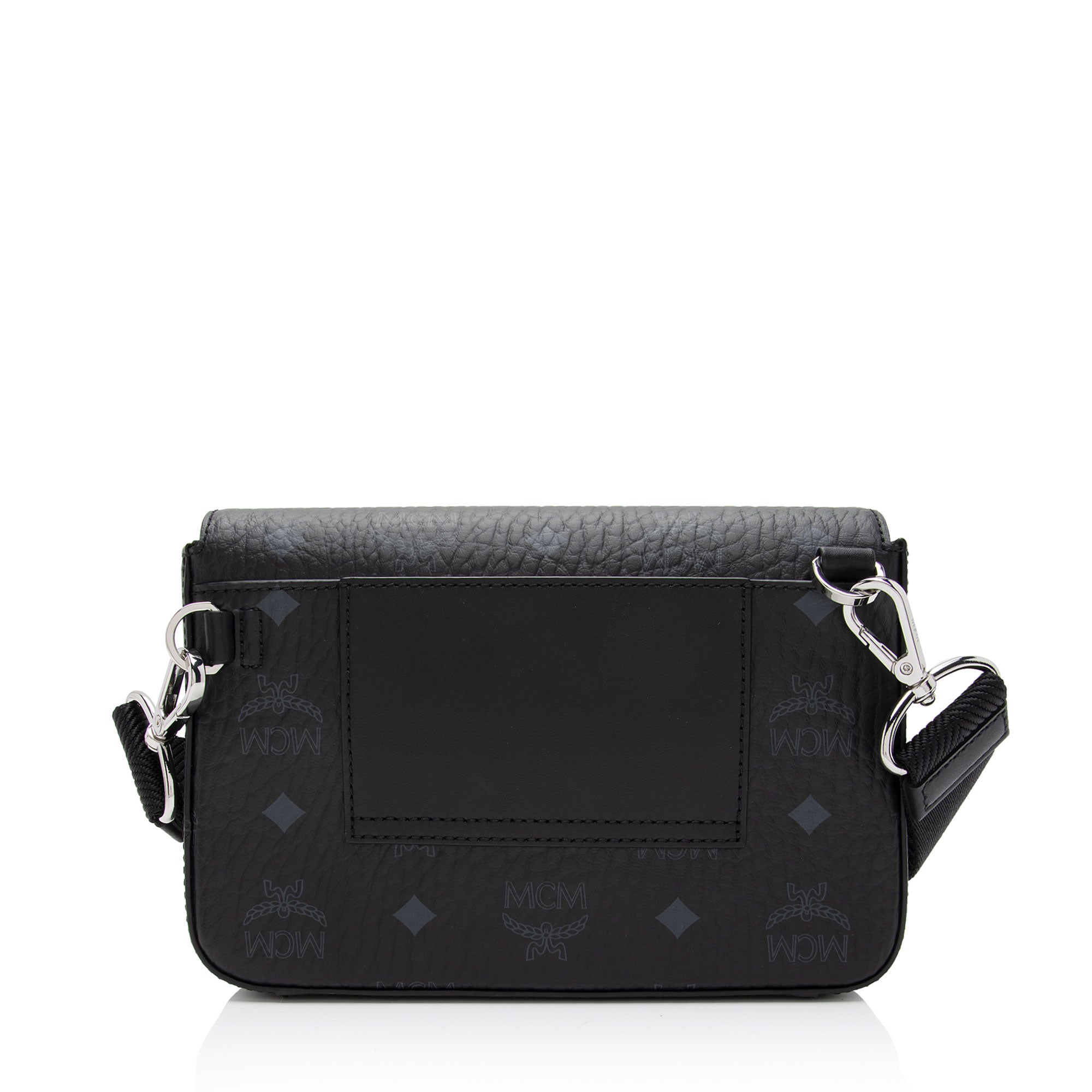 MCM Visetos Leather Millie Small Crossbody Bag (SHF-nDHdsr)
