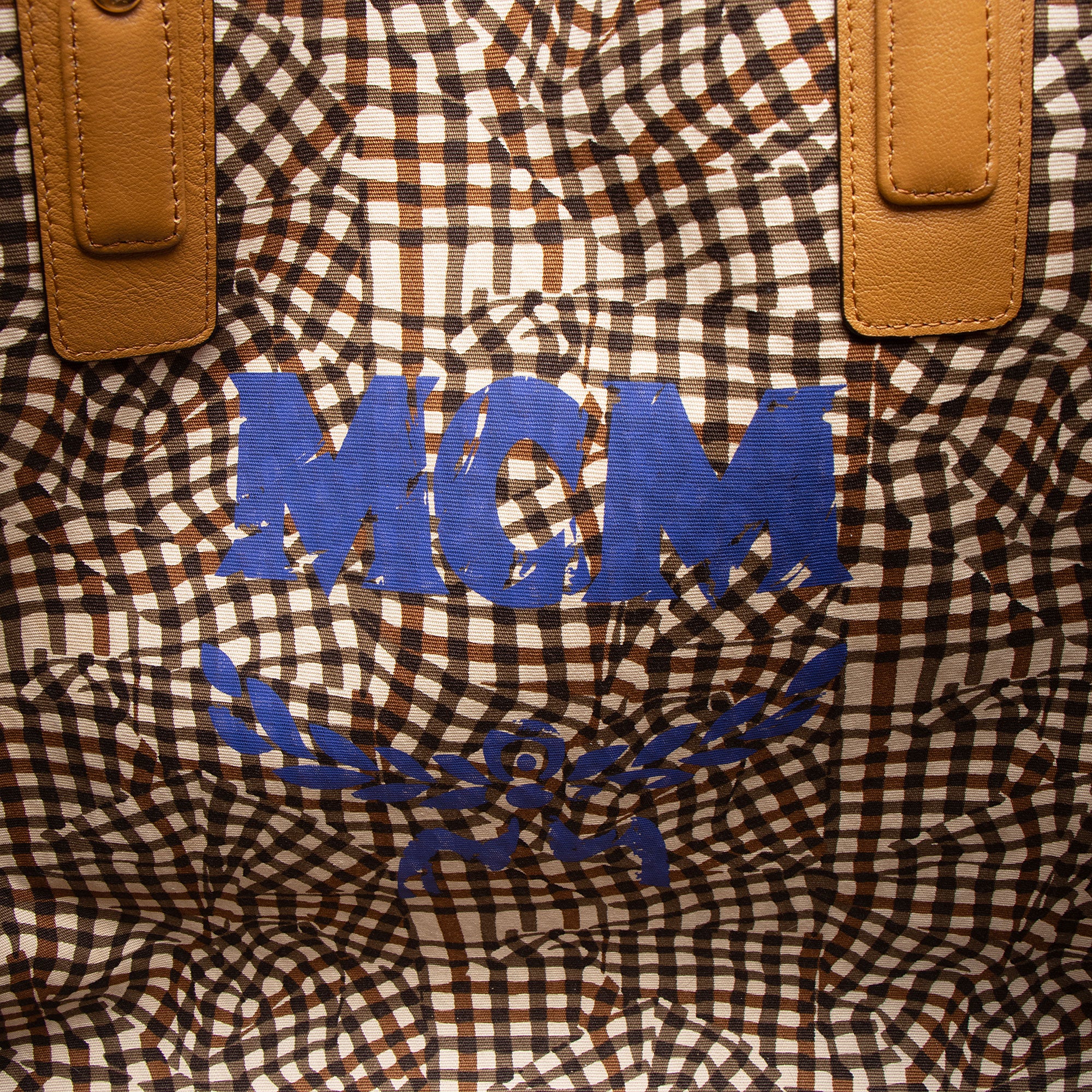 MCM Visetos Liz Reversible Large Shopper Tote
