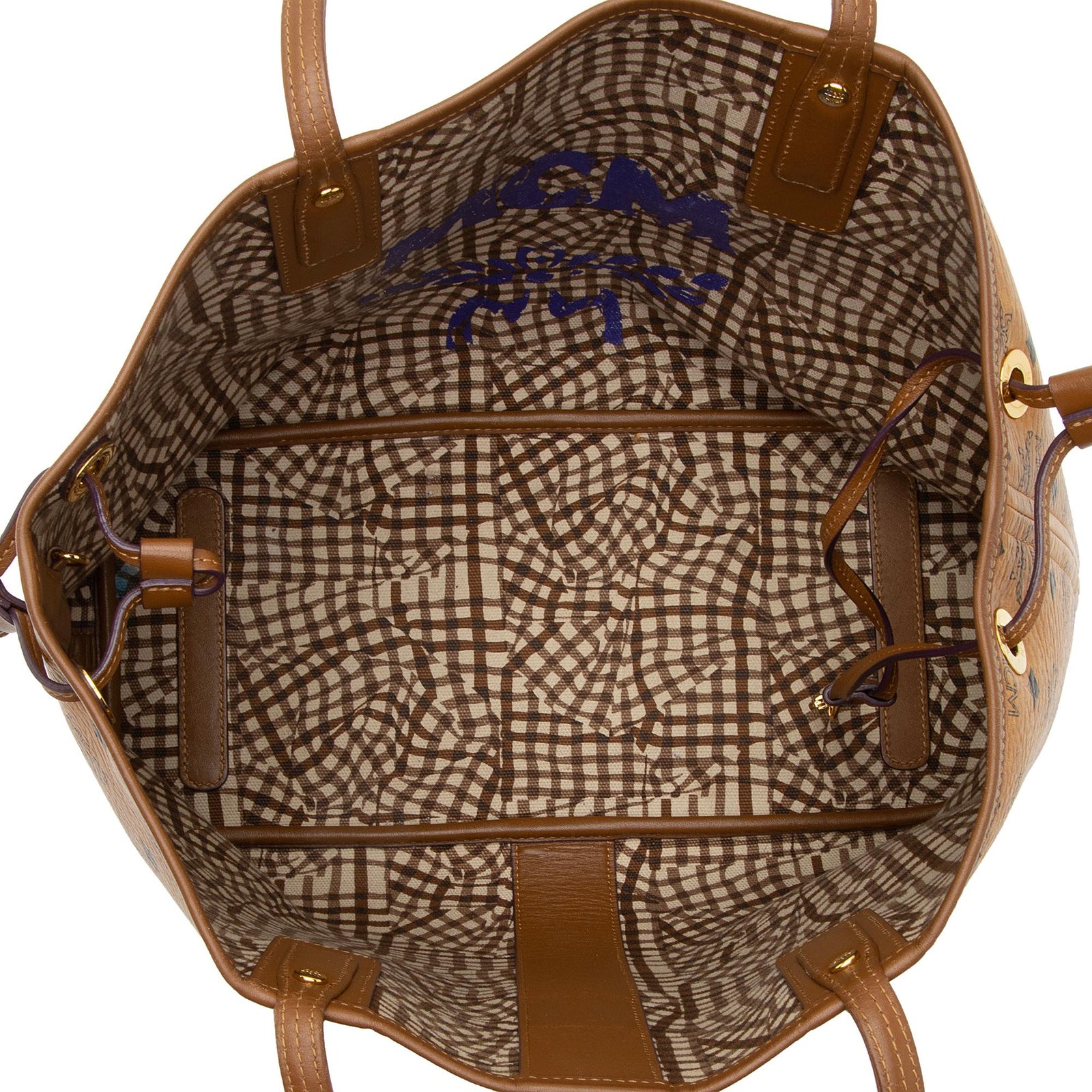 Mcm bag inside online