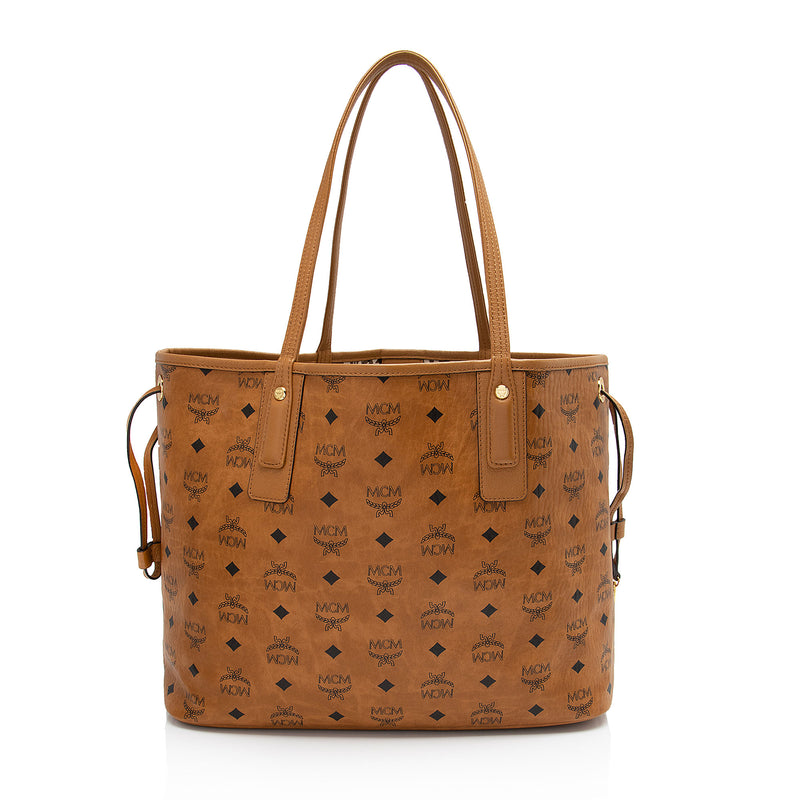 Mcm liz medium shopper bag deals