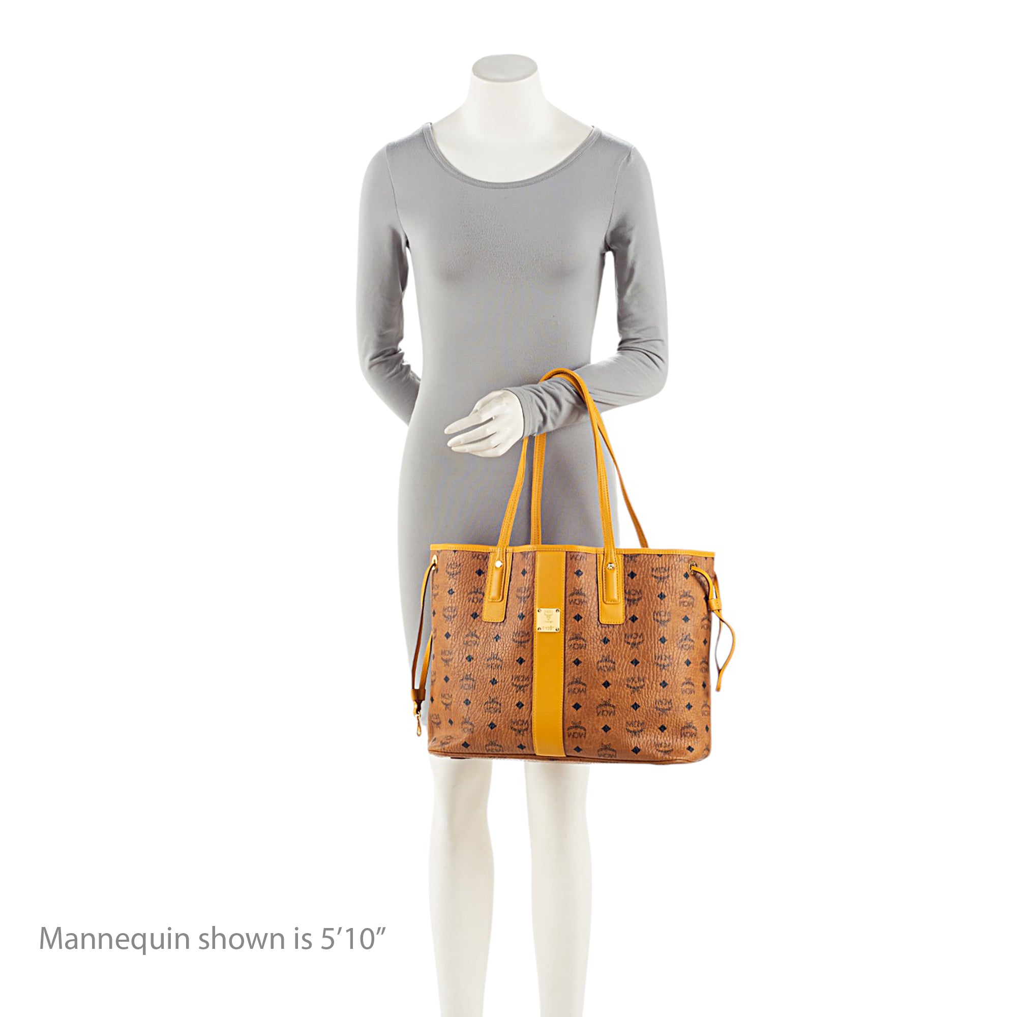 MCM Visetos Liz Reversible Medium Shopper Tote