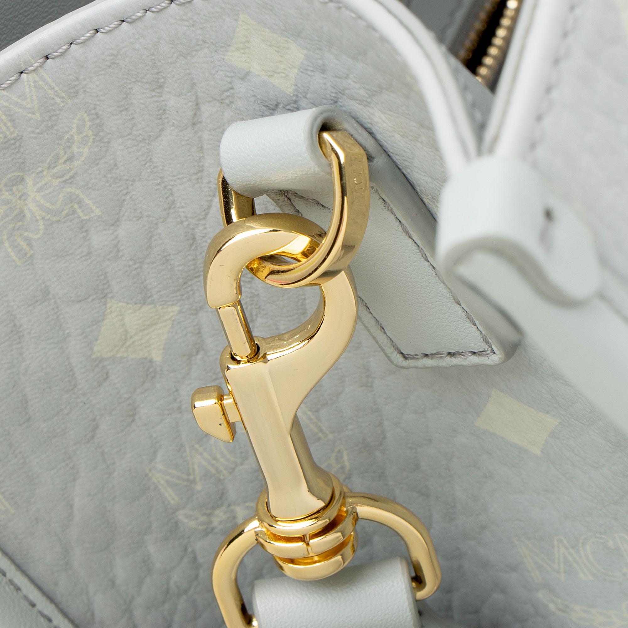 MCM Visetos Munchen Large Tote