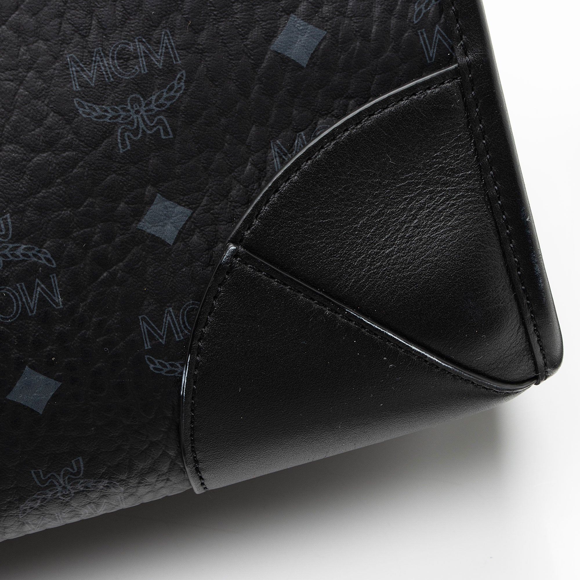 MCM Visetos Munchen Large Tote