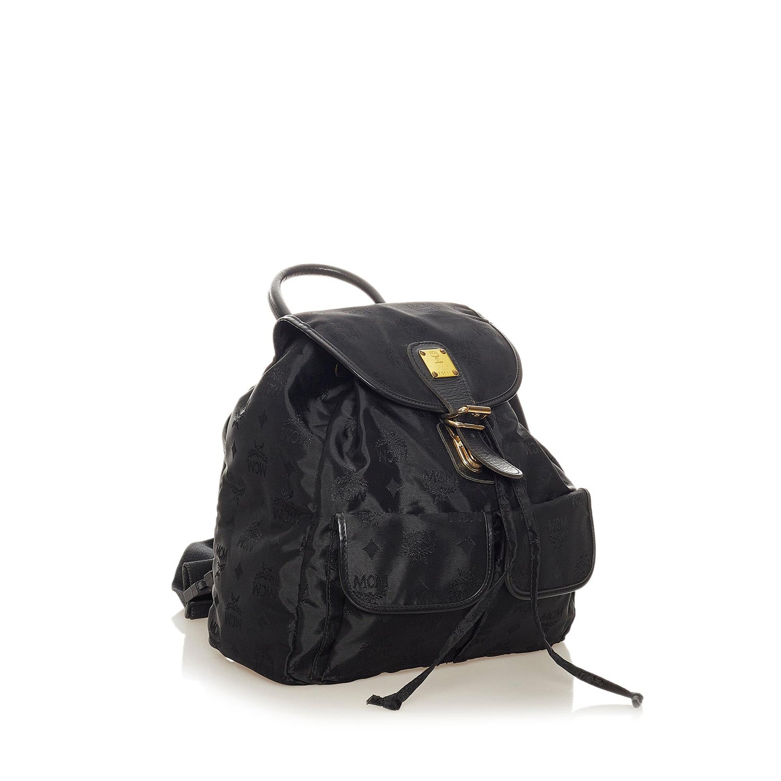 Mcm backpack nylon hotsell