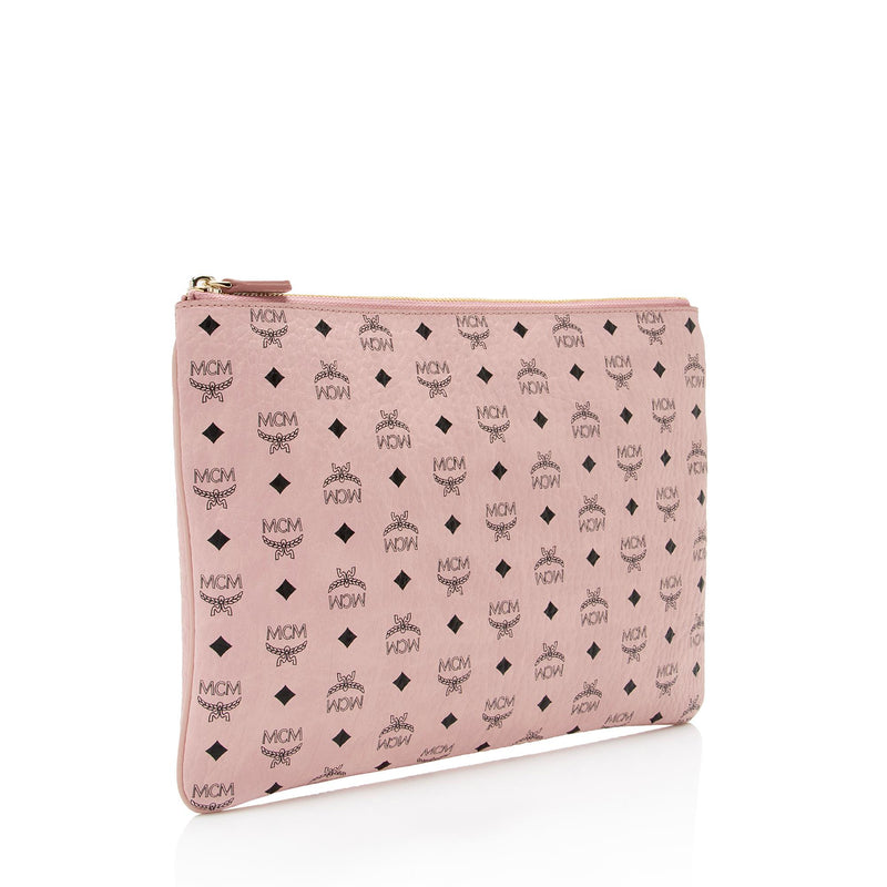 MCM Visetos Original Pouch Medium Crossbody Bag SHF QNsHHi LuxeDH