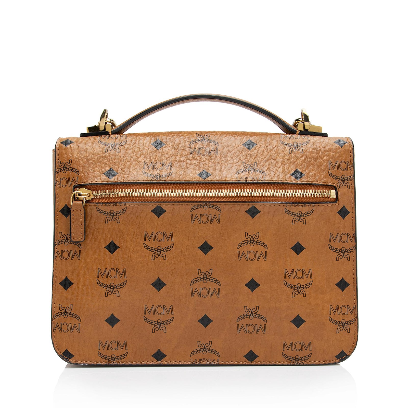 MCM Visetos Patricia Medium Satchel SHF 1hCFuQ LuxeDH