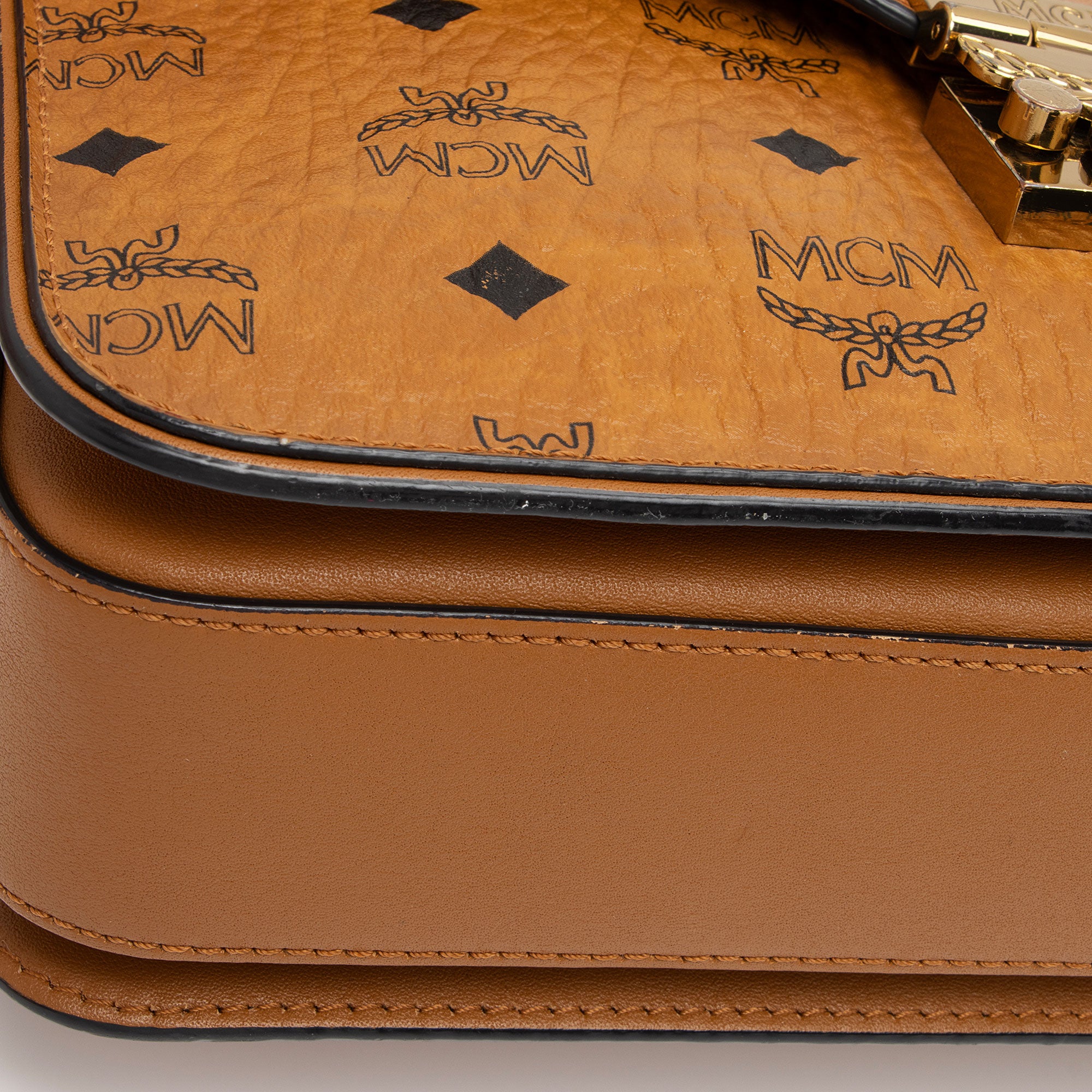 MCM Visetos Patricia Medium Satchel (SHF-cXh4vZ)