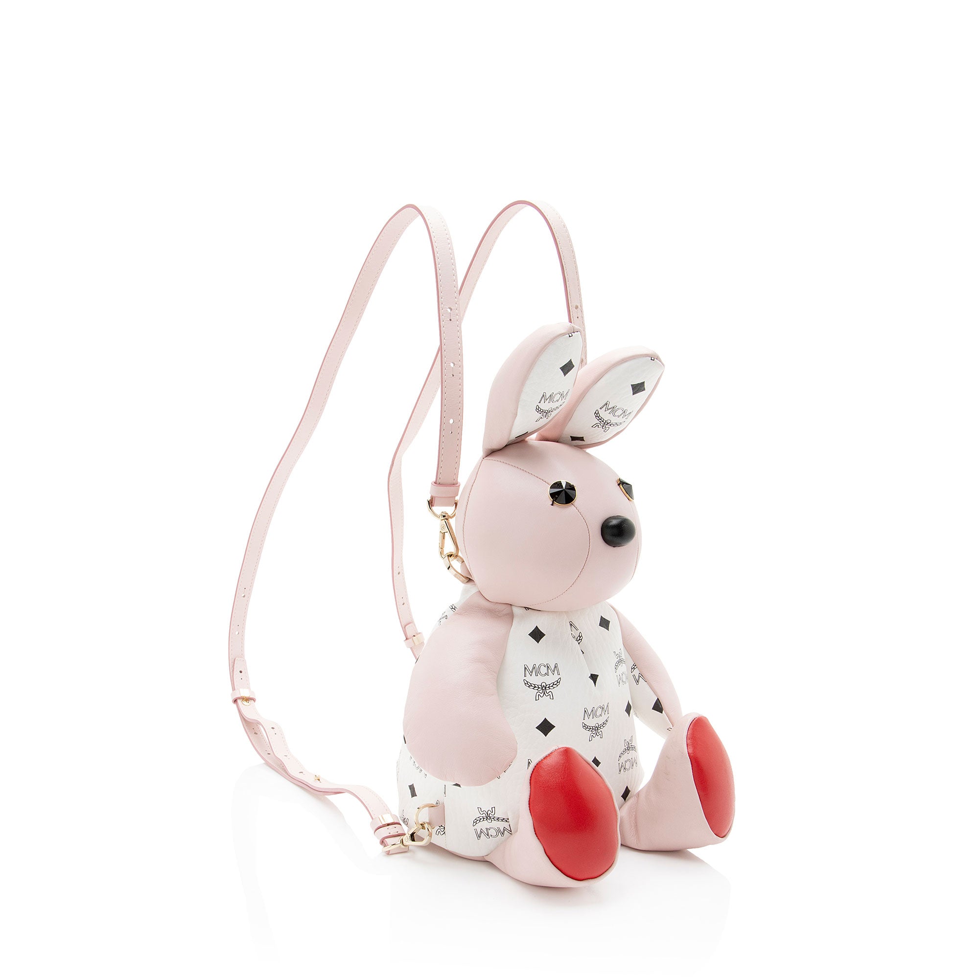 MCM Visetos Rabbit Zoo Doll Backpack