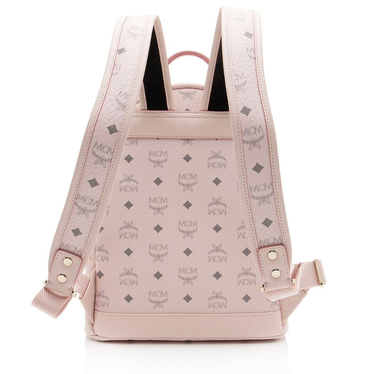 MCM Visetos Side Studs Stark Small Backpack