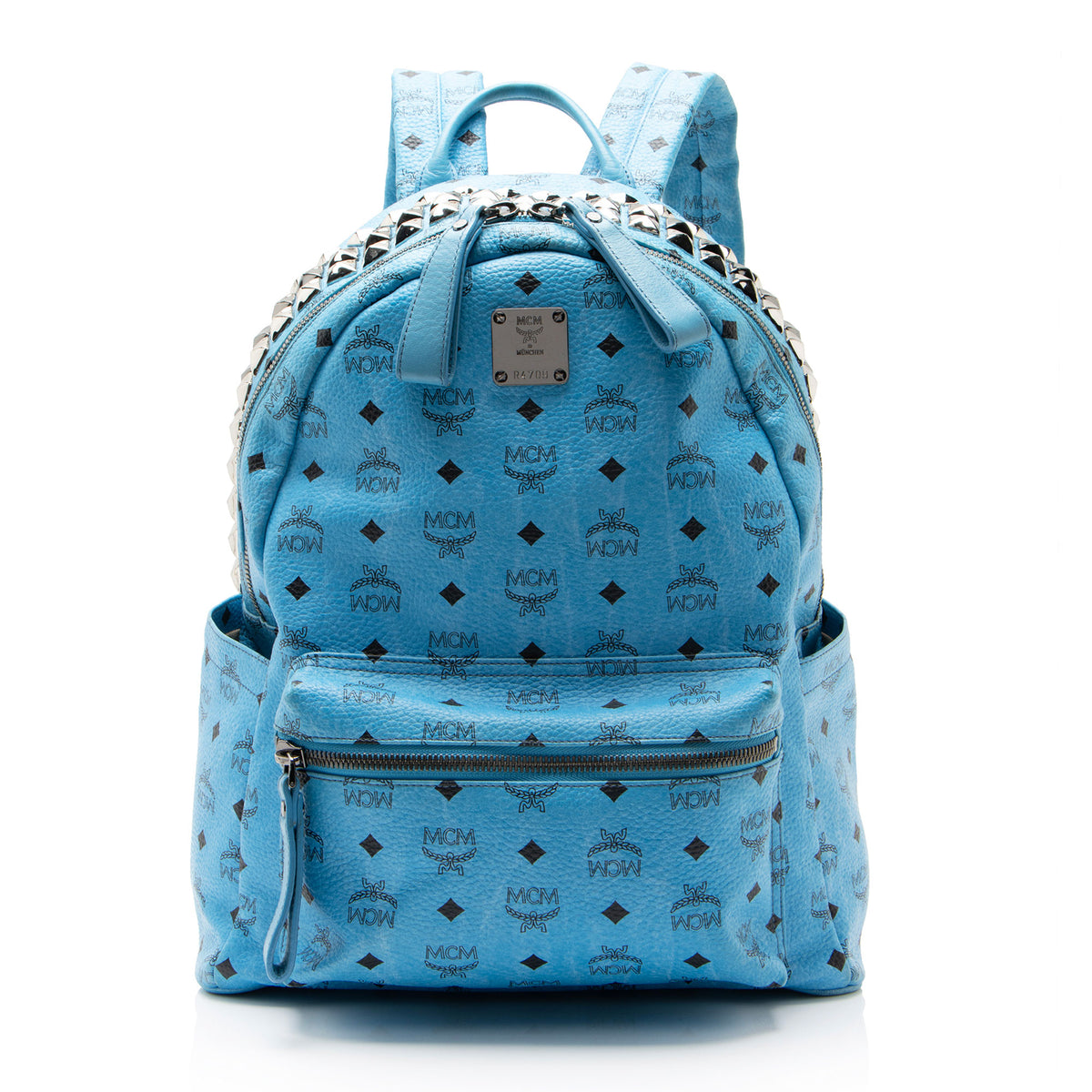 MCM Visetos Stark Crown Large Backpack