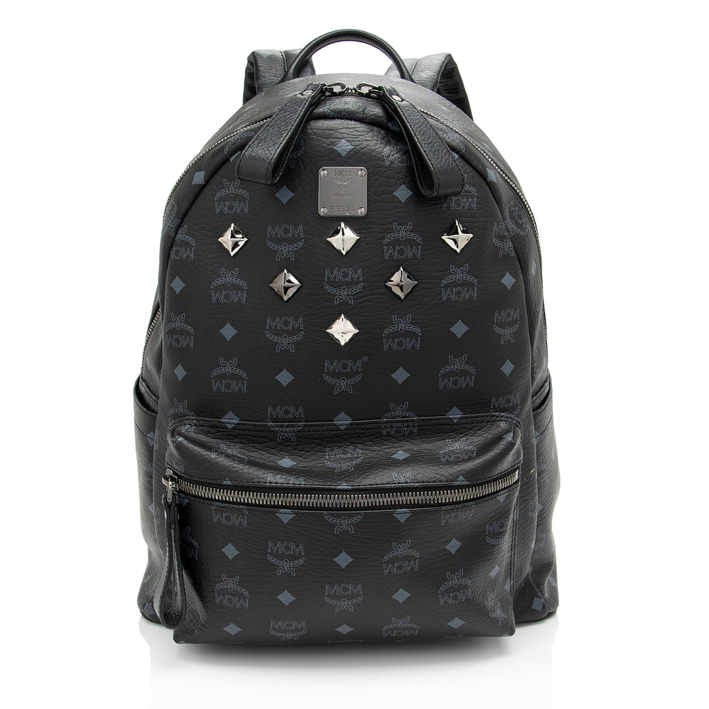 Mcm gray backpack hotsell
