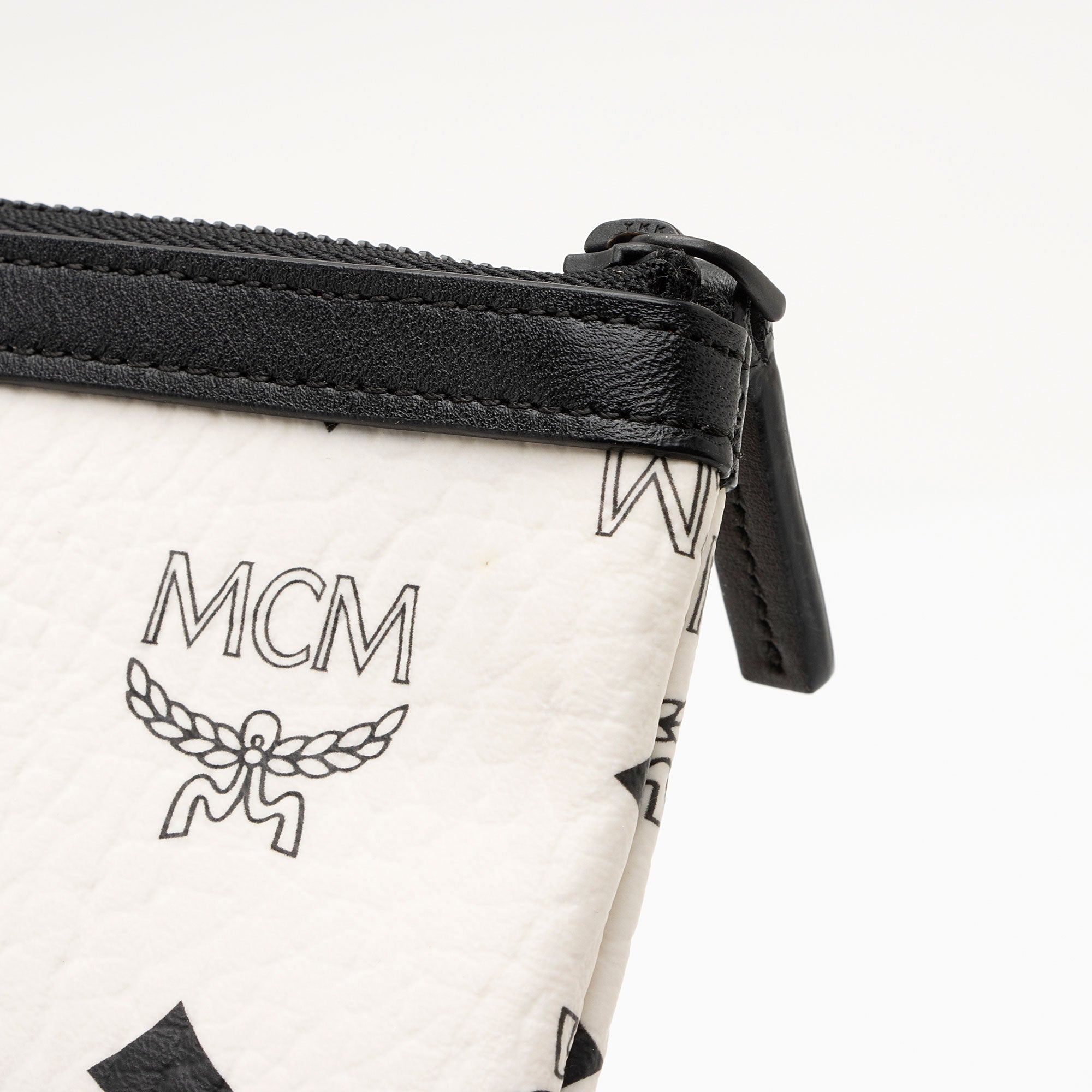 MCM x Vogue Visetos Korea Zip Pouch