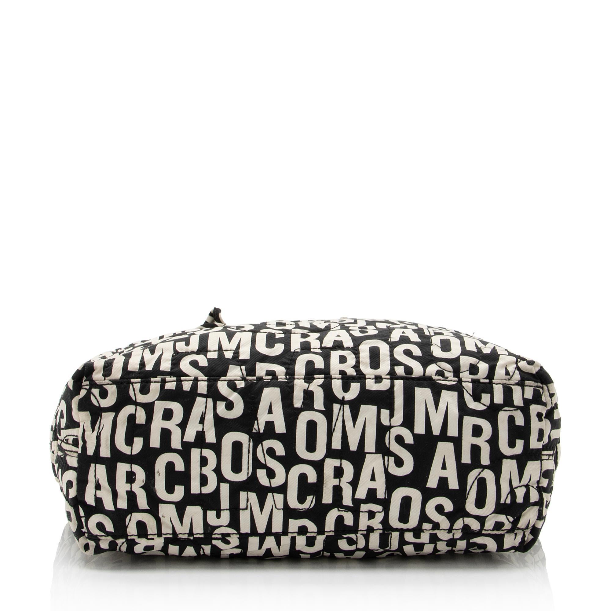 Marc By Marc Jacobs Quilted Nylon Logo Tote (SHF-QDW7AZ)